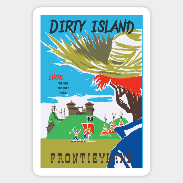 DIRTY ISLAND - Disnerland Parody Sticker by disnerland